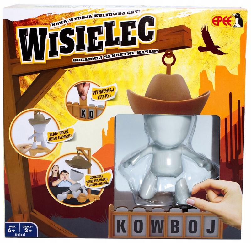 Spoločenská hra Hangman - rodinná hra od Epee
